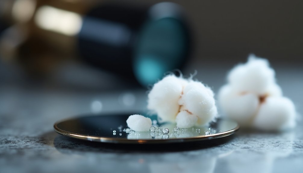 cotton ball cleaning method