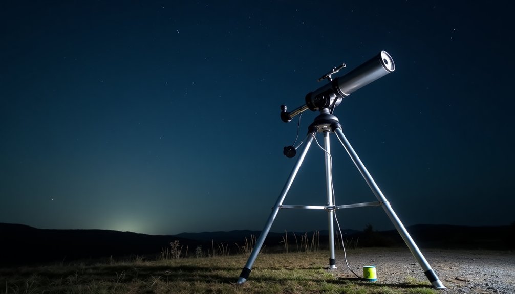 stable telescope setup location