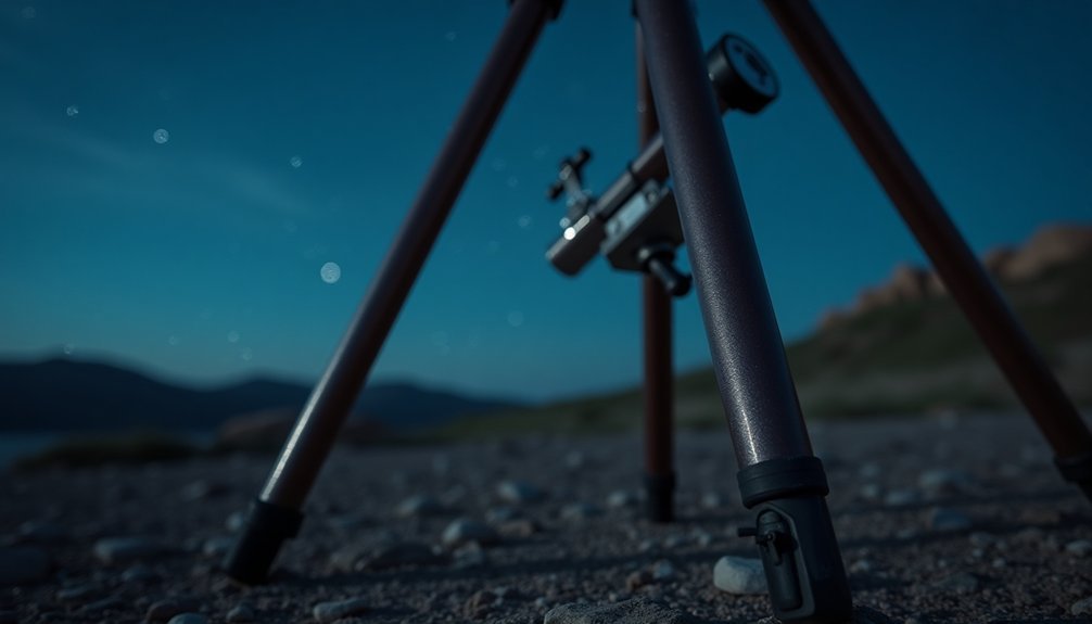 tripod stability and support