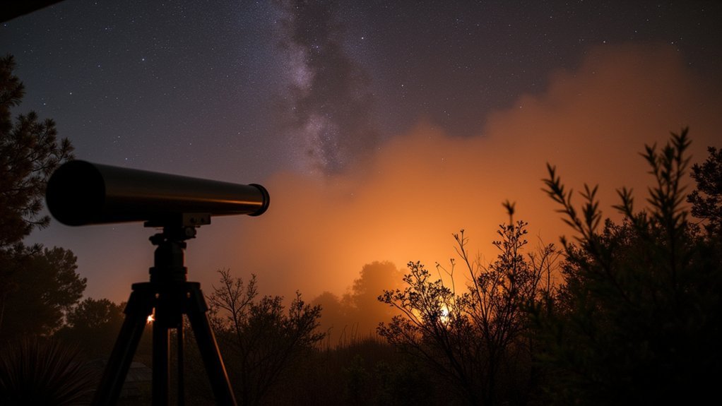 air quality affects stargazing
