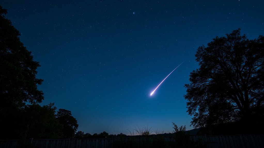 backyard meteor watching bliss