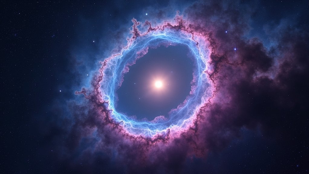 celestial smoke ring nebula