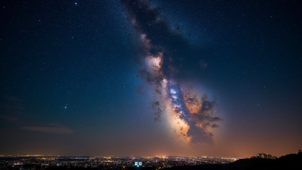 colorful double star observation