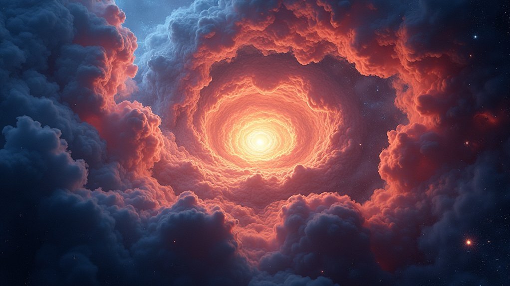 cosmic dust s gravitational journey