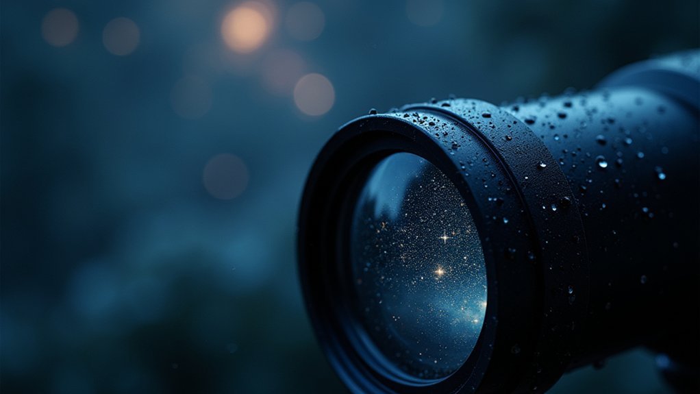 dew disrupts stargazing clarity