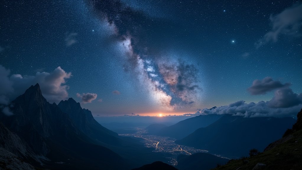elevated views enhance stargazing