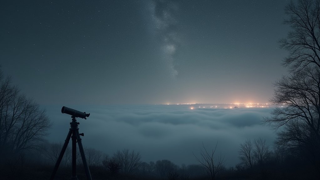 foggy night observation methods