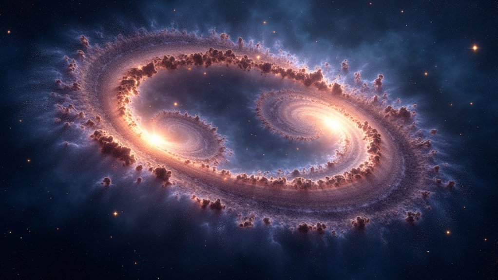 galaxy merger visual phases