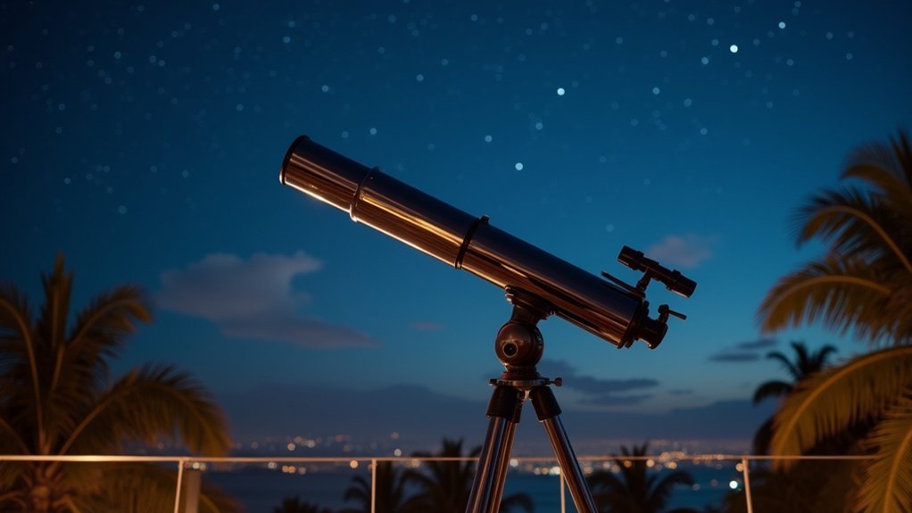 heat distorts astronomical views