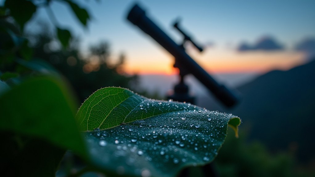 humidity effects on telescopes