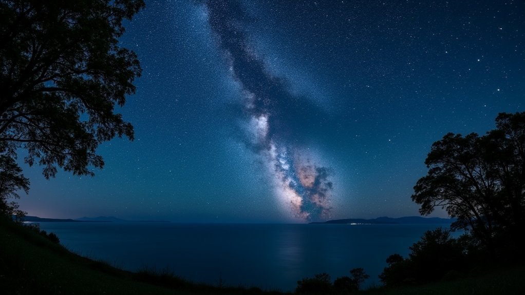 ideal nights for stargazing