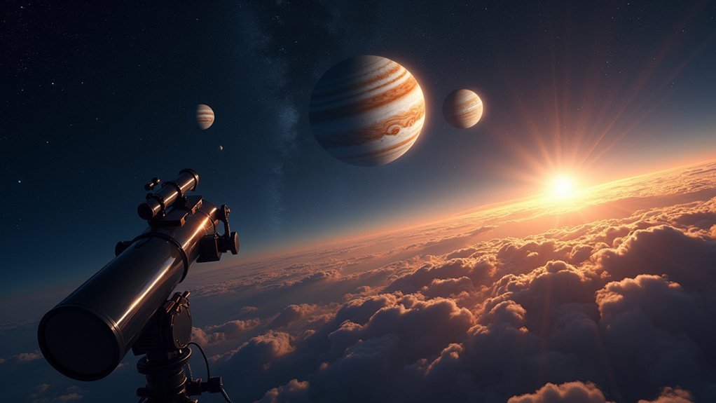 jupiter moon transit observation tools
