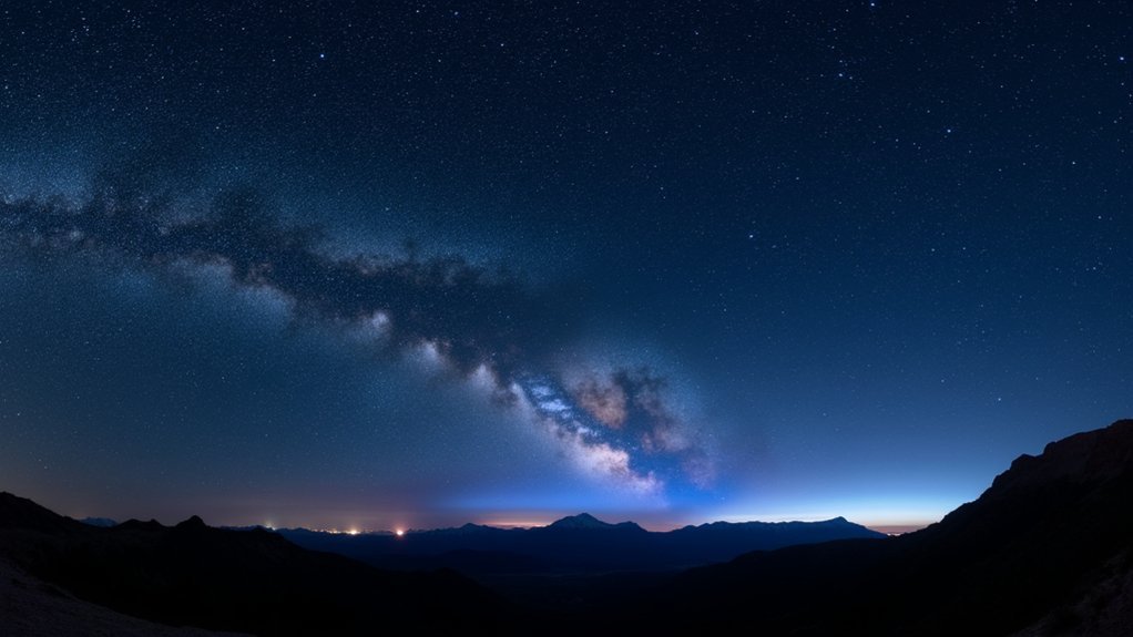 latitude influences night sky