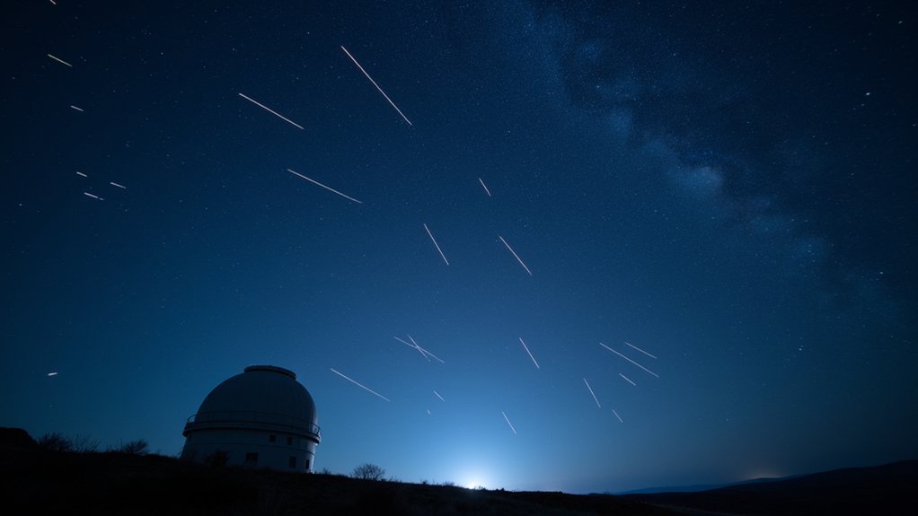 live astronomical observation network