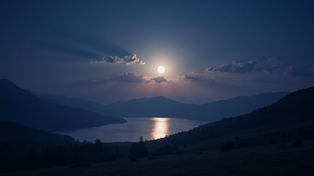 lunar rise and fall