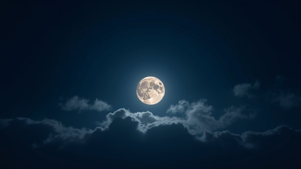 lunar visibility affected by weather