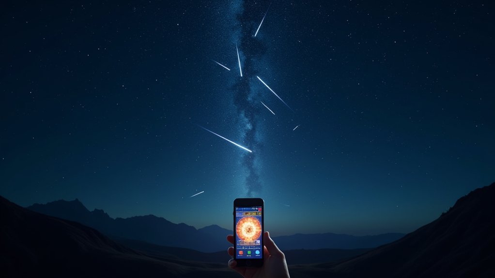 meteor radiant location app