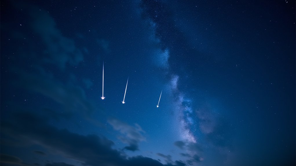 meteor shower peak timing