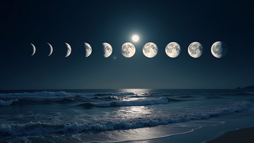 moon phases influence tides