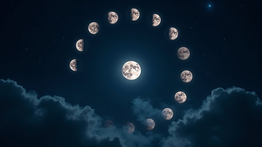 moon s monthly cycle tracking