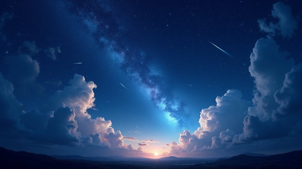 observe annual meteor showers