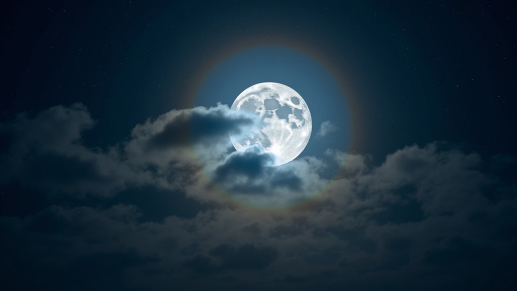 optical phenomena around moon