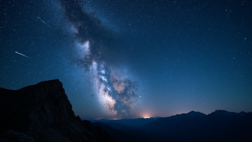optimal viewing position meteorites