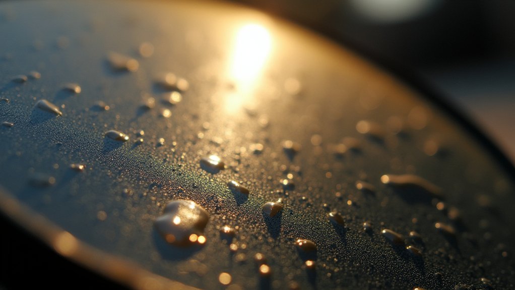 pinholes causing light leakage