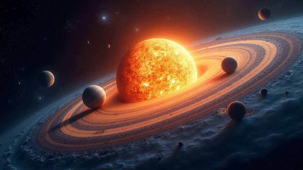 planets solar orbit characteristics