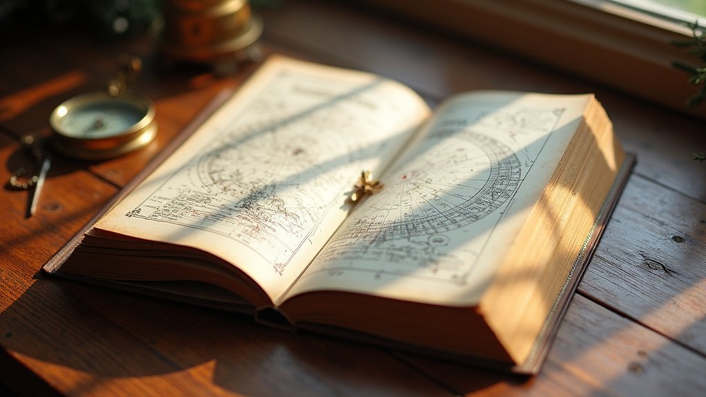 reading star position almanacs