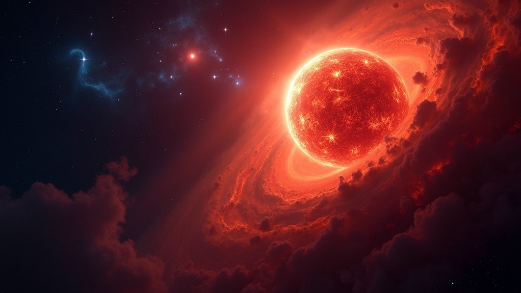 red giants compared to others