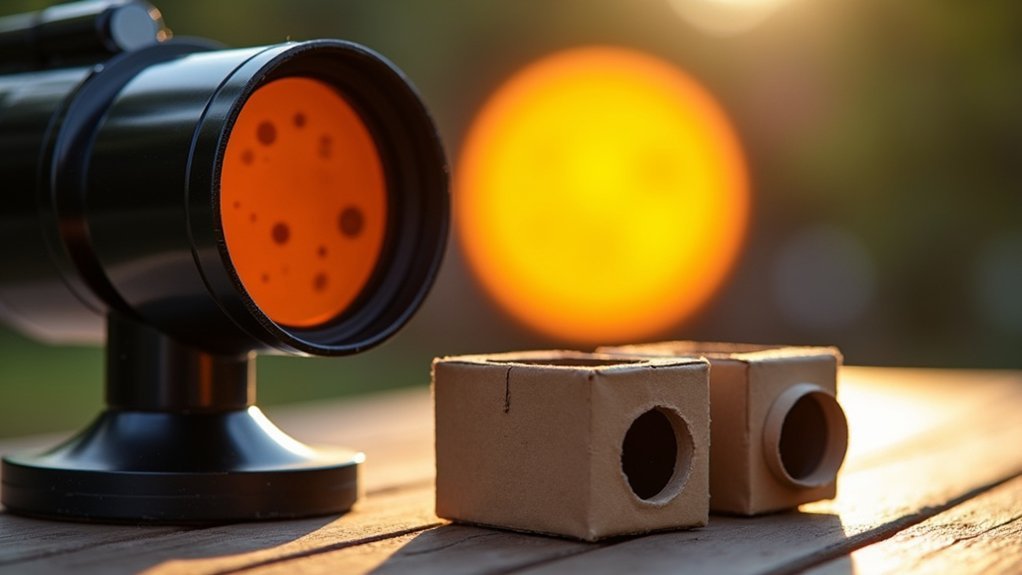 safe sunspot viewing techniques