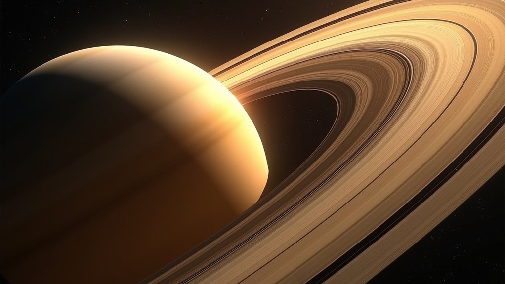 saturn s ring structure divisions