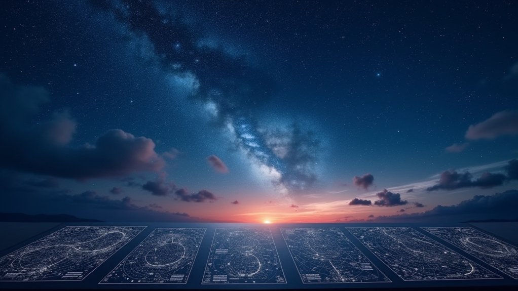 seasonal stargazing sky maps