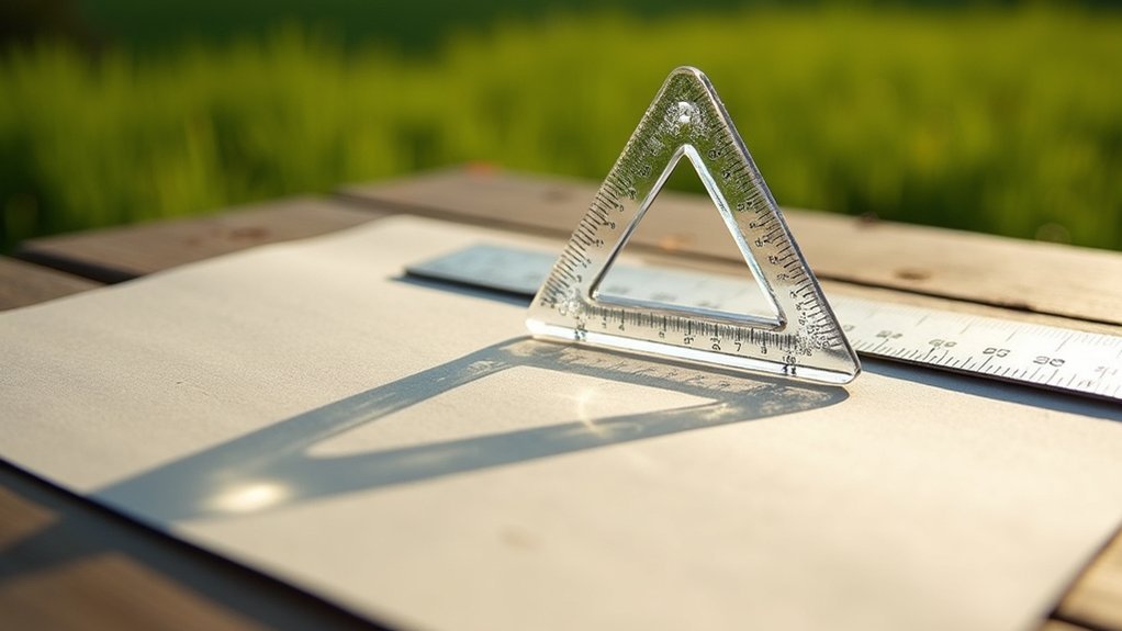 shadow length angular calculation