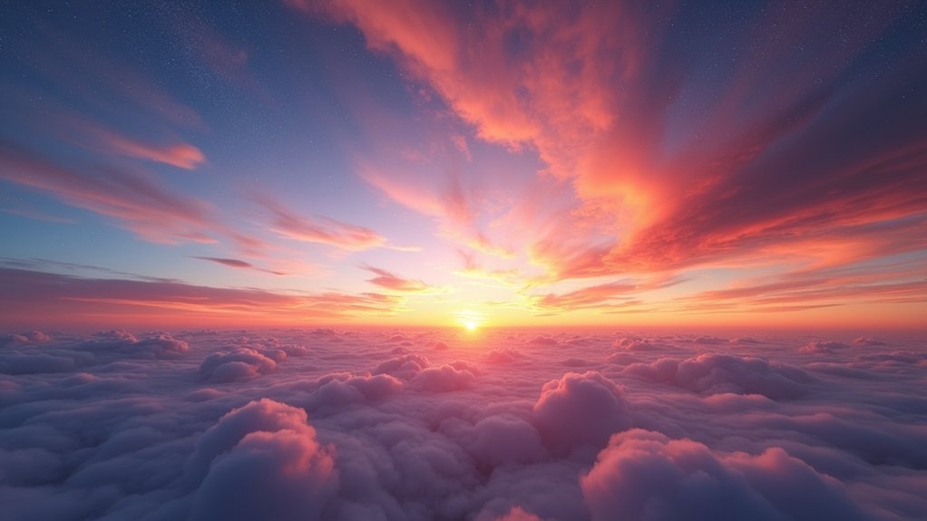 sky brightness comparison regions