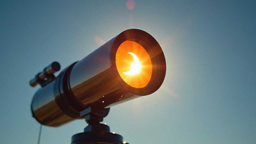 specialized optical equipment observation