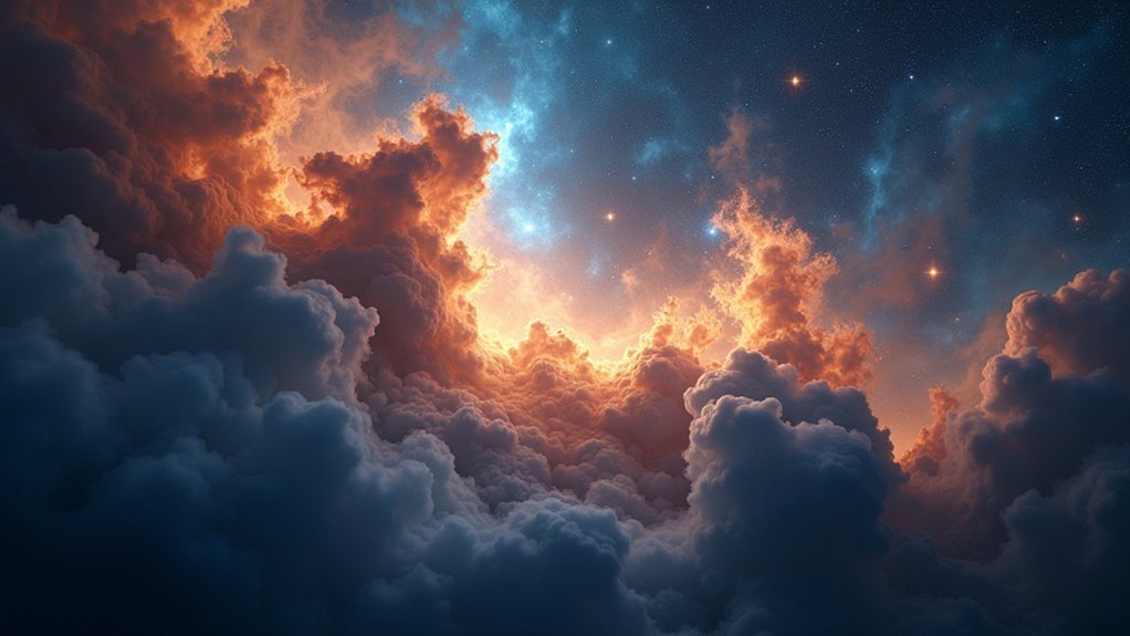 star formation in gas clouds