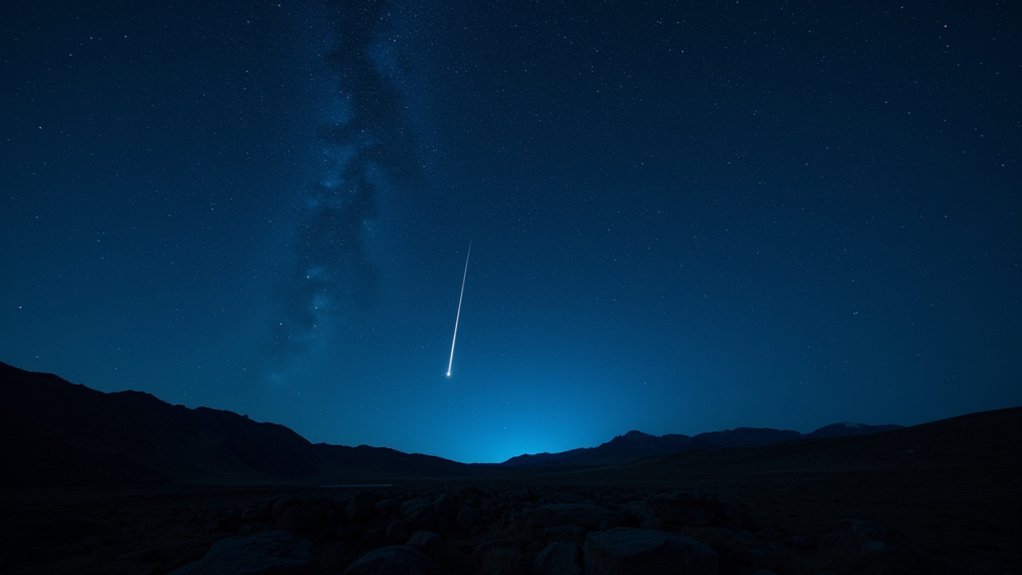 stargazing in unpolluted skies