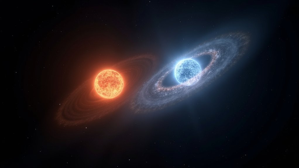stellar color temperature variations