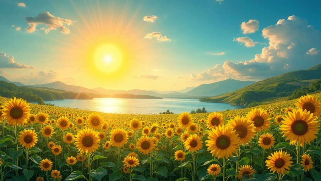 sun at its zenith