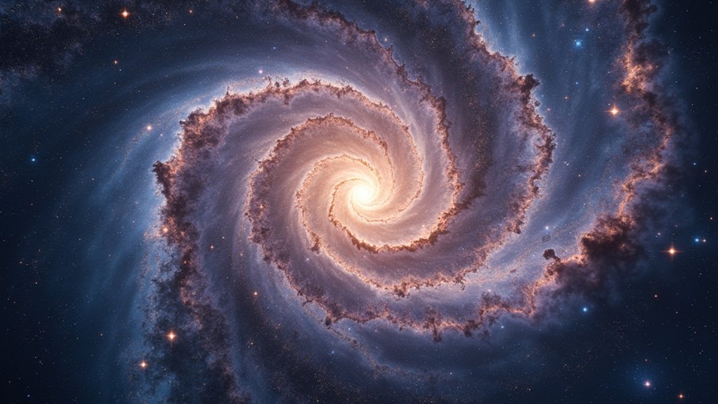 symmetrical elegant spiral design