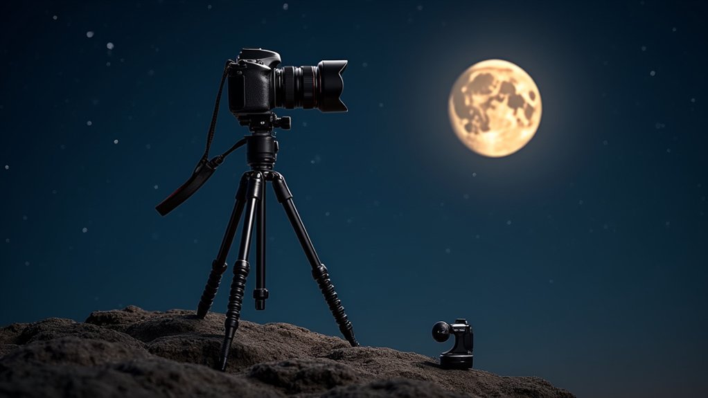 tripods for lunar photography