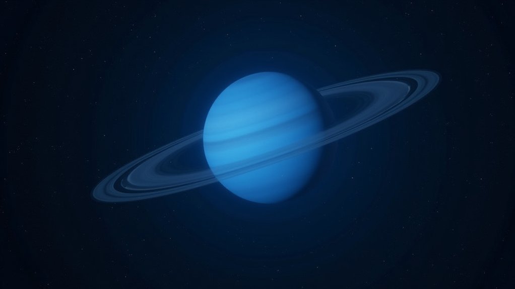 uranus axial tilt observation