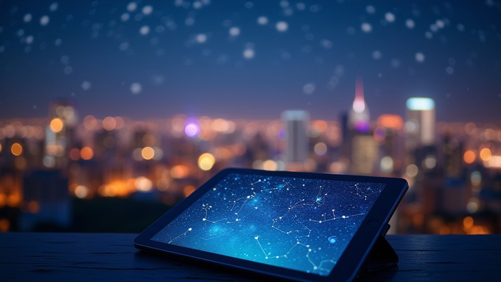 urban stargazing with technology