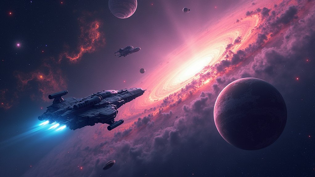 virtual reality space adventures