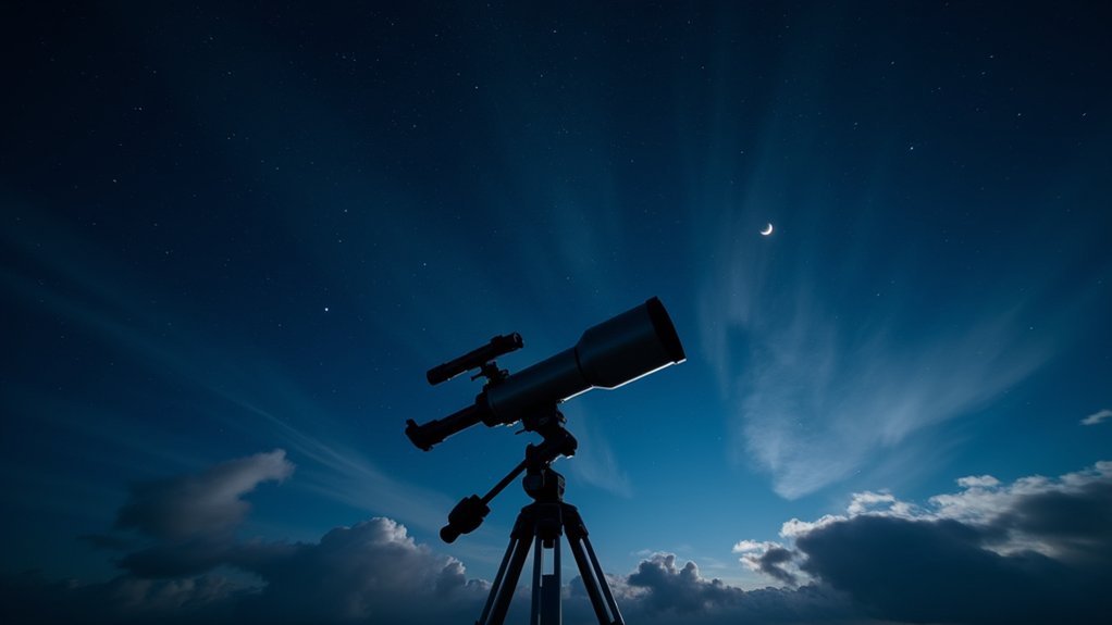 wind impact on telescopes