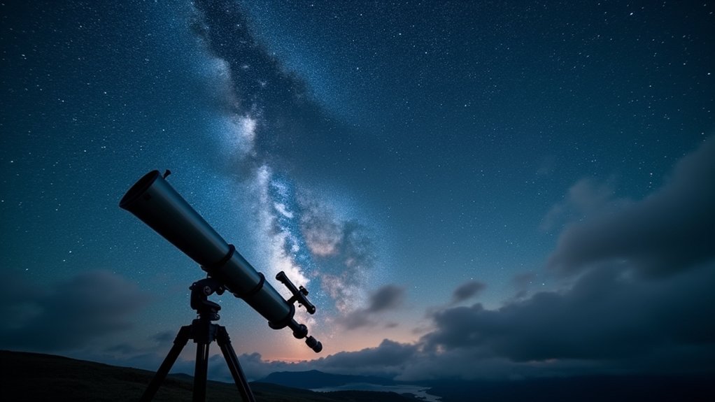 wind speed effects on telescopes