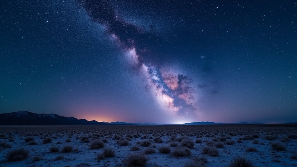 winter s starry night display