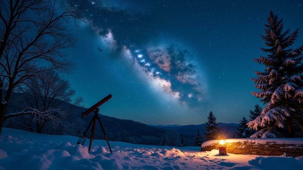 winter solstice stargazing tips